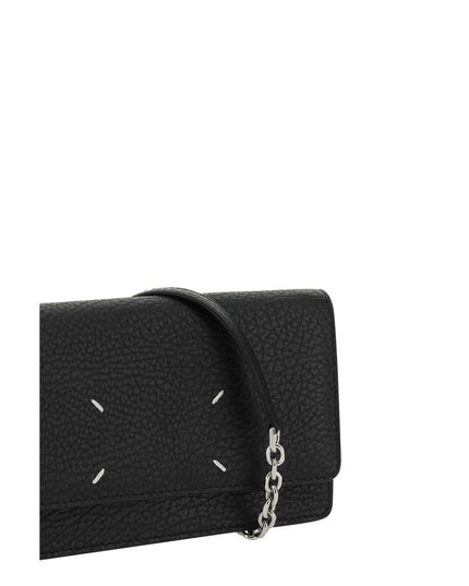 Margiela Black Calf Leather Bos Taurus Wallet