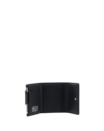 Margiela Black Calf Leather Bos Taurus Wallet