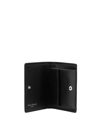 Margiela Black Calf Leather Bos Taurus Wallet
