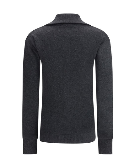 Lemaire Gray Wool Cardigan