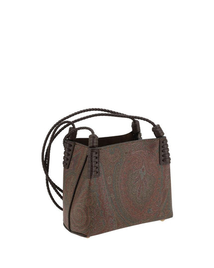 Etro Brown Fabric Handbag