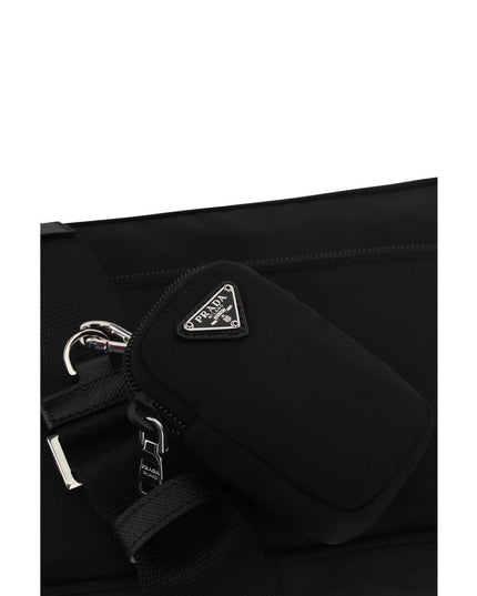 Prada Black Nylon Shoulder Bag
