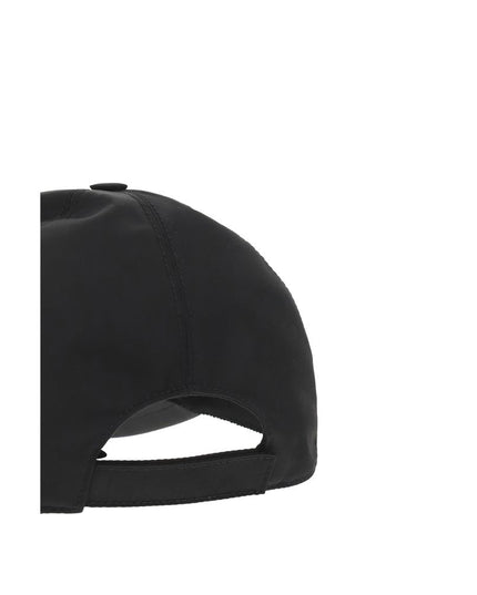 Prada Black Polyamide Cap (Baseball Hat)