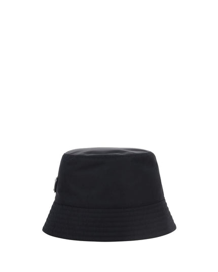 Prada Black Polyamide Bucket Hat