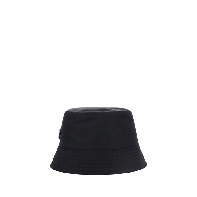 Prada Black Polyamide Bucket Hat