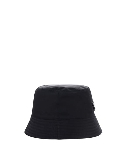 Prada Black Polyamide Bucket Hat