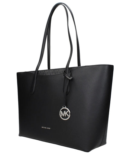 Michael Kors Black Fabric Shoulder Bag