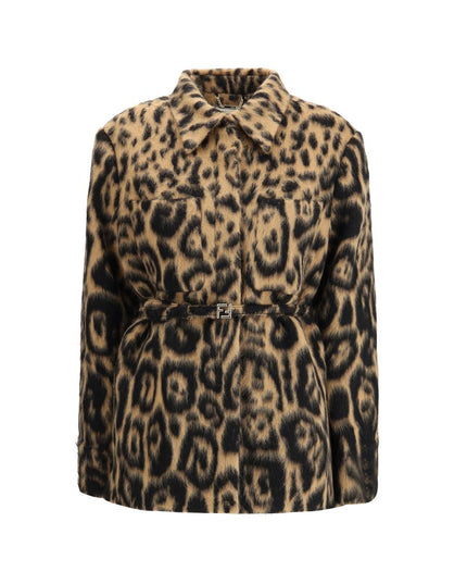 Fendi Multicolor Fleece Wool Clothing