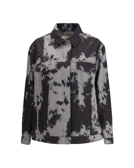 Fendi Black Cotton Denim Jacket