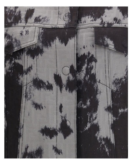 Fendi Black Cotton Denim Jacket