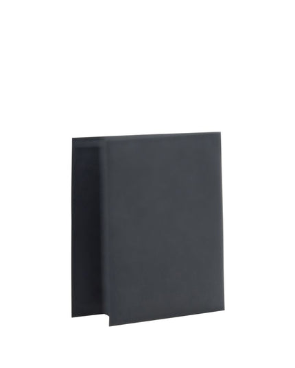 Prada Black Calf Leather Bos Taurus Wallet