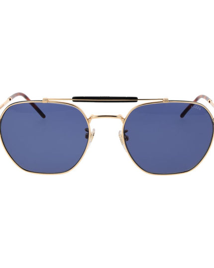 Lozza Gold Metal Sunglasses