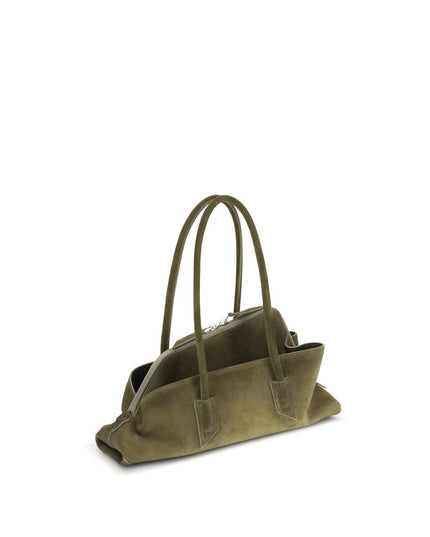 The Attico Green Calf Leather Bos Taurus Shoulder Bag