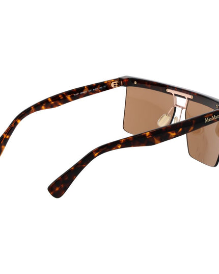 Max Mara Brown Plastic Sunglasses