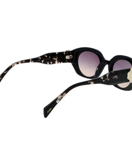 Maje Black Acetate Sunglasses
