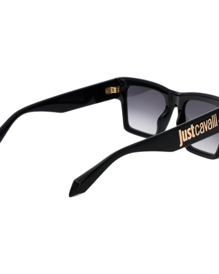 Just Cavalli Black Plastic Sunglasses