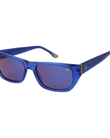 New Balance Blue Plastic Sunglasses