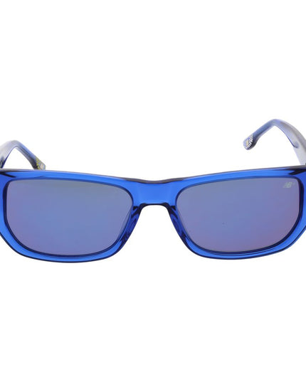 New Balance Blue Plastic Sunglasses