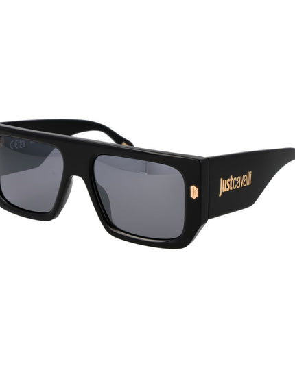 Just Cavalli Black Cellulose Acetate Sunglasses