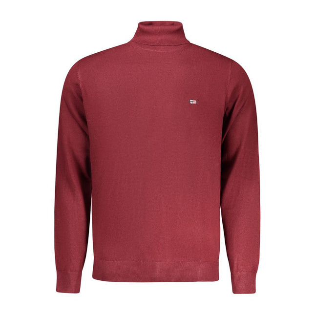 Norway 1963 Red Polyester Men Sweater