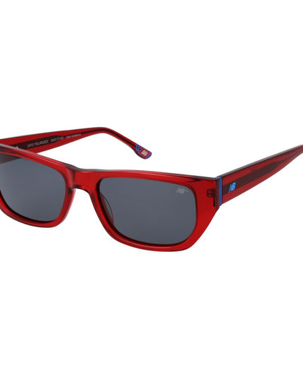 New Balance Red Plastic Sunglasses