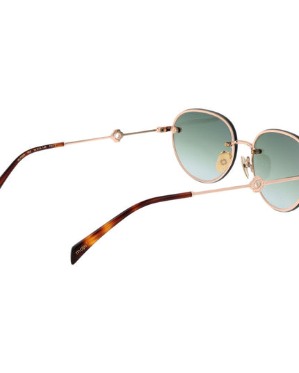 Maje Gold Metal Sunglasses