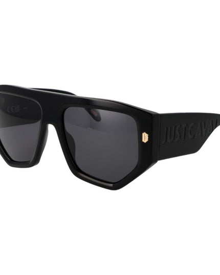 Just Cavalli Black Cellulose Acetate Sunglasses