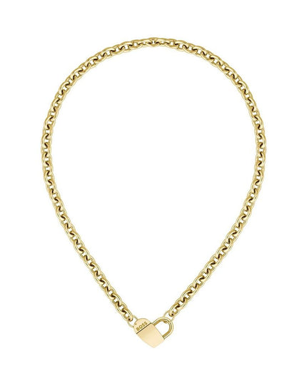 Hugo Boss Gold Stainless Steel Necklace