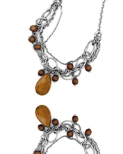 GC Silver Stainless Steel Necklace