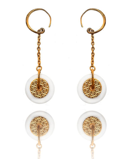 GC Rose Gold Stainless Steel Earrings