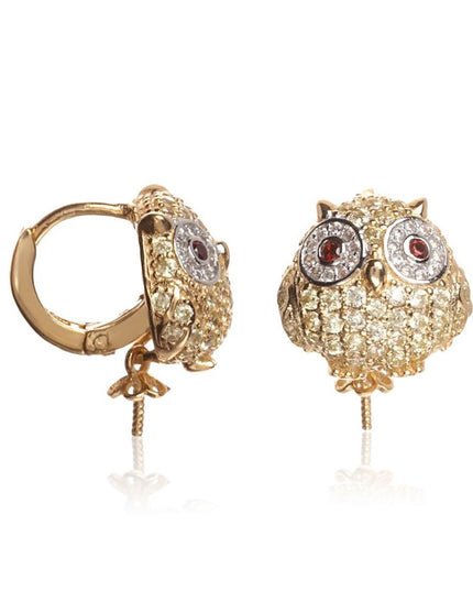 Lancaster Gold Silver Earrings