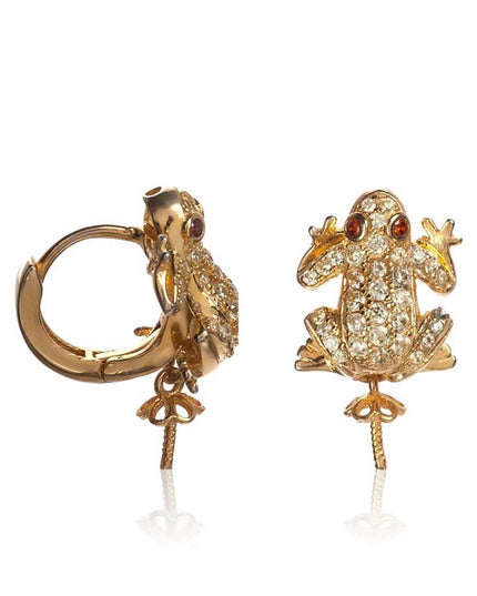 Lancaster Gold Silver Earrings