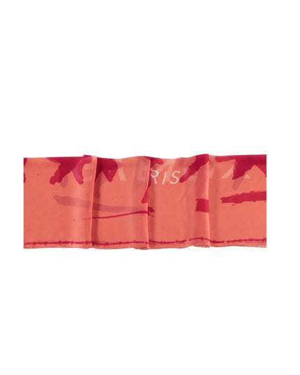Givenchy Orange Silk Scarf