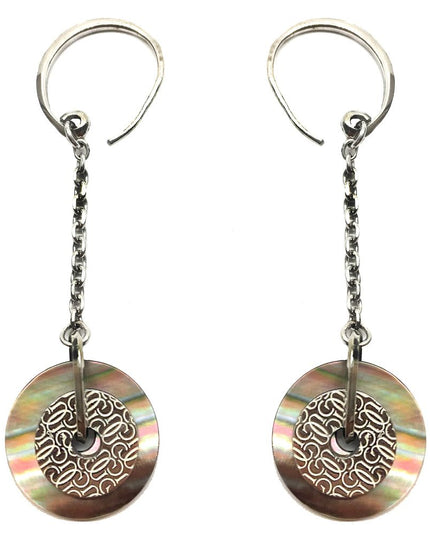 GC Silver Stainless Steel Earrings