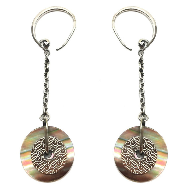 GC Silver Stainless Steel Earrings
