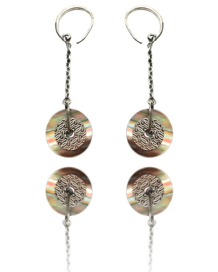 GC Silver Stainless Steel Earrings