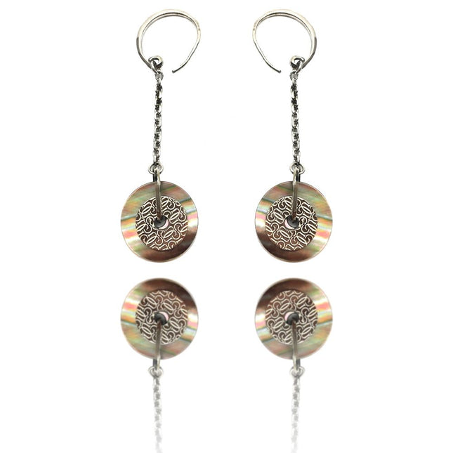 GC Silver Stainless Steel Earrings