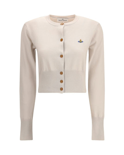 Vivienne Westwood White Cotton Cardigan