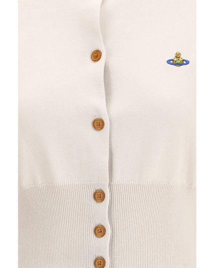 Vivienne Westwood White Cotton Cardigan