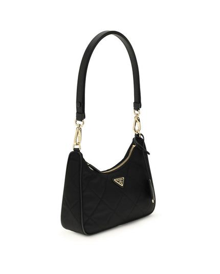 Prada Black Recycled Polyamide Shoulder Bag