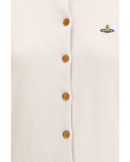Vivienne Westwood White Cotton Cardigan