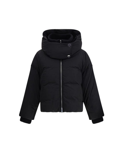 Max Mara Black Polyamide Coat