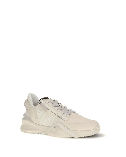 Fendi Cream Rubber Athletic Sneakers