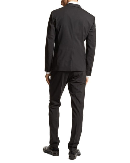Dsquared² Black Elastane Two-Piece Suit