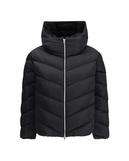 Herno Black Polyester Jackets And Coat