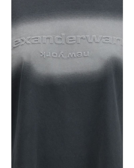 Alexander Wang Black Cotton Sweatshirt