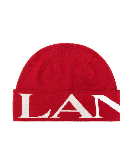 Lanvin Red Wool Beanie