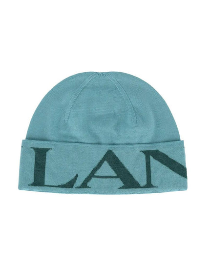 Lanvin Green Virgin Wool Beanie