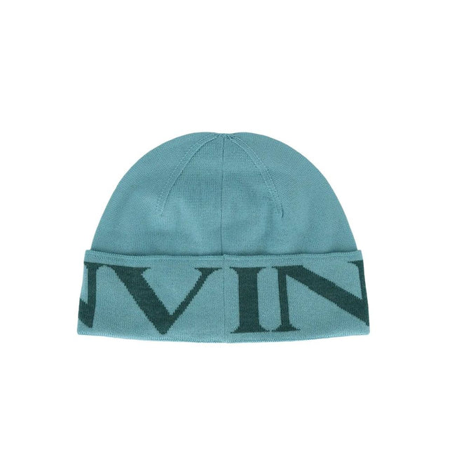 Lanvin Green Virgin Wool Beanie