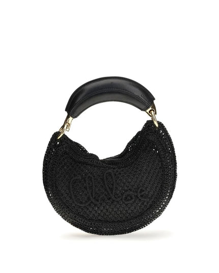 Chloé Black Viscose Shoulder Bag